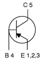 Schaltplan - onsemi NSS40300CT Bipolartransistoren
